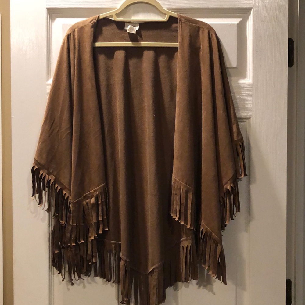 Spin USA brown fringe Shaw